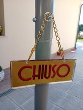 Targa insegna orario di lavoro