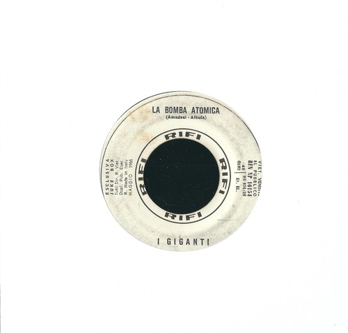 Disco giri - disco,