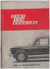 FIAT 125 special  -MANUALE