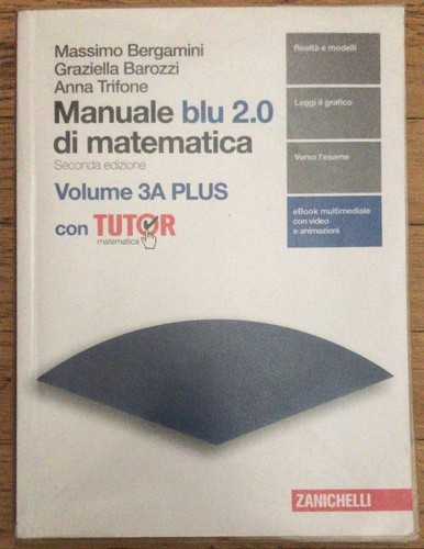 Manuale blu di - blu, matematica