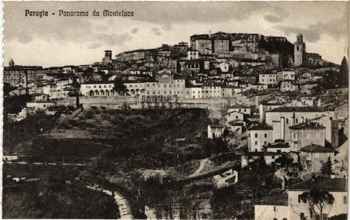 Cpa perugia panorama - cpa, ak