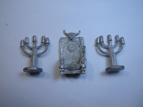 Warhammer trono con candelabri - warhammer,