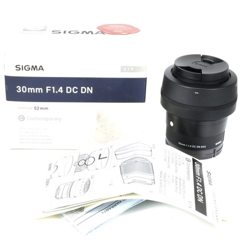 Sigma contemporary f1 4 - contemporary, mm