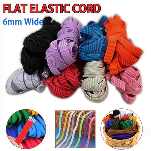 Cordoncino elastico piatto