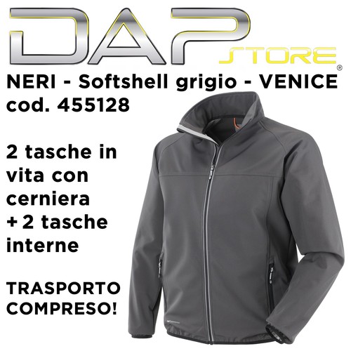 Neri giacca softshell grigia - giacca,
