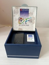 CITIZEN O.F Action 2000 Vintage Watch Box Scatola per orologio