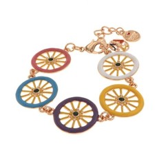 BRACCIALE CATENA CON 5