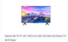 TV Televisione 43" XIAOMI Smart Mi LED TV 4K 3840 x 2160 DVB-T2 Ultra HDMI ??