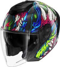 CASCO HELMET CARBONIO MOTO SHARK RS JET CARBON SHAYTAN NERO MULTICOLOR TG M