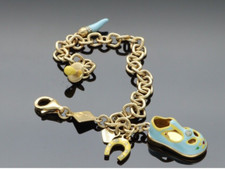 BABY CHARMS ROSE GOLD BRACELET