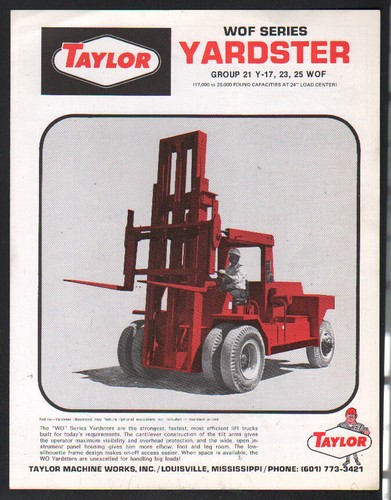 Taylor serie wof yardster - "serie,