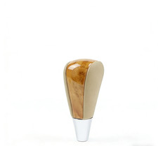 Pomello cambio legno beige - , per