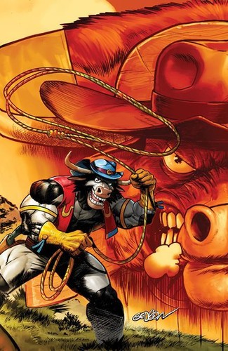 Wild west cow boys - wild, of