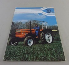 Foldable brochure Fiat