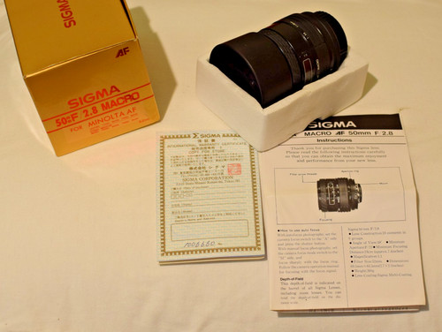Sigma macro f 2 8 - macro, f/2.8