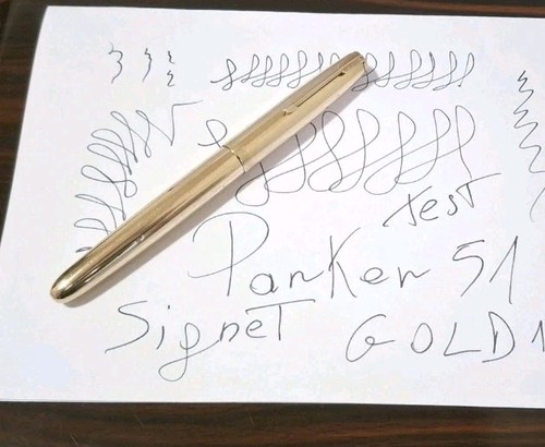 Parker gold rare fountain - gold,