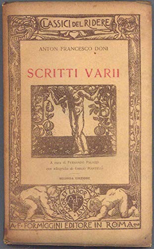 Scritti varii classici - scritti,