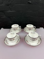 4 tazze da tè e piattini Wedgwood Kutani Crane 2 set disponibili