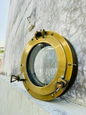 Specchio oblò ottone 12"