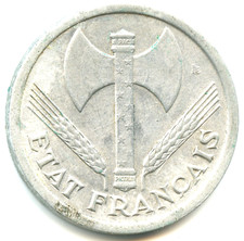 2 franchi Bazor 1943 di qualità n. 4411