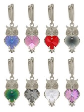 Orecchini gufo in argento