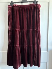 Gonna Boden in velluto stile