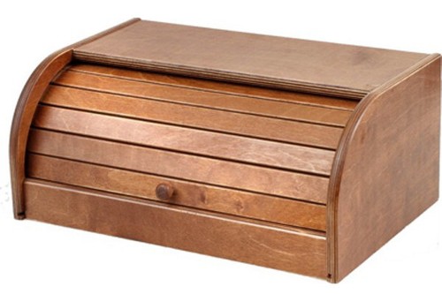 Portapane legno scuro - in,