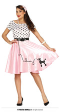 COSTUME RAGAZZA BARBONCINO 42-44 GREASE