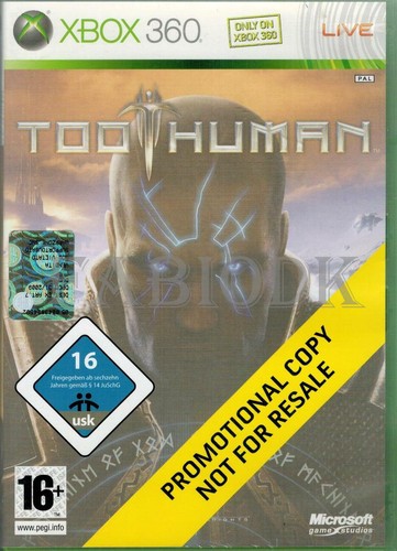 Too human xbox 360 - human,