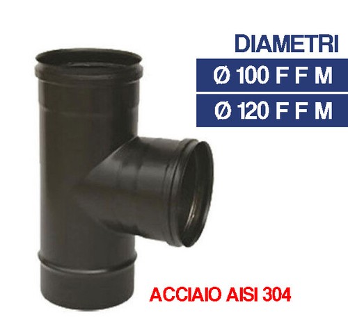 Tubo stufa pellet raccordo - tubo,
