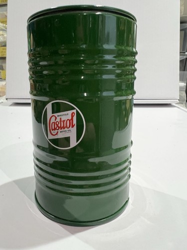Mini barile olio castrol - barile,