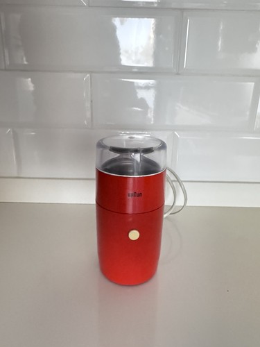 Braun ksm1 macinacaffè rosso - braun,