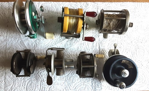 Lot anciens moulinets de - 7,