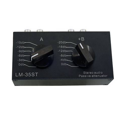 Attenuatore audio stereo - audio,