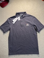 Polo Lacoste x Concepts oversize grigia taglia large adatta XL nuova con etichette