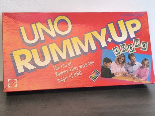 Uno rummy mattel - mattel, 1993