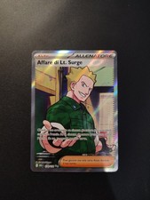 Pokemon Affare di Lt. Surge Full Art Rara Megaevoluzioni MEG 170/132  ITA