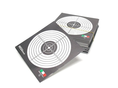 Bersaglio cartoncino nero