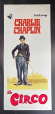 IL CIRCO - Rara locandina film Italia anni 50 CHARLIE CHAPLIN affiche