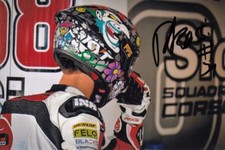 Riccardo rossi hand signed 6x4 - hand,