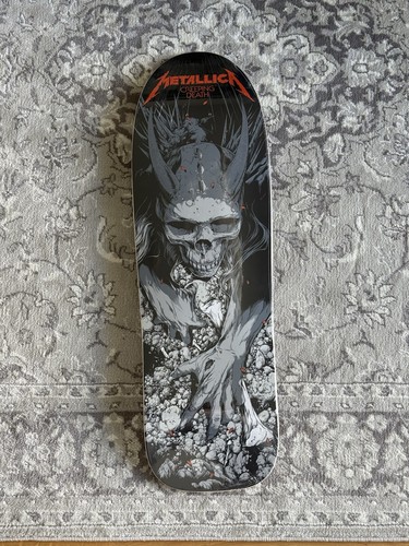 Metallica ken taylor skate - x,