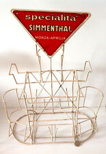 RARO ESPOSITORE DA BANCO ANNI 50 CARNE  S I M M E N T H A L - TUTTO IN METALLO!!