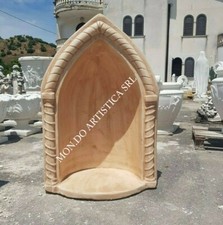 CUPOLA NICCHIA CAPPELLA GROTTA SANTI PER ESTERNO DA GIARDINO IN CEMENTO MARMO