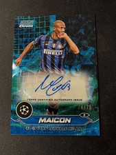 Maicon /75 Auto blu - Inter Topps Chrome Stadium 2023/24