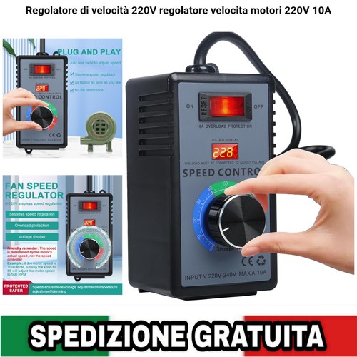 Regolatore velocita motori - regolatore,