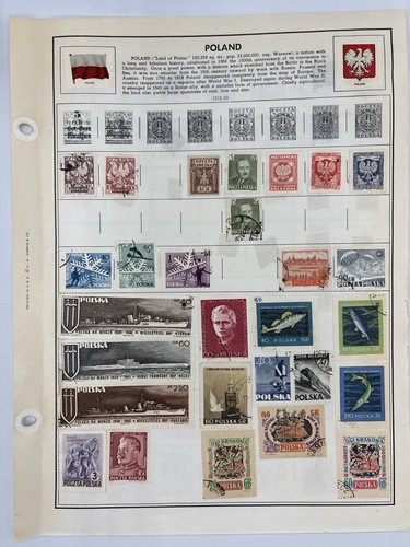 Collezione francobolli polonia - collezione,