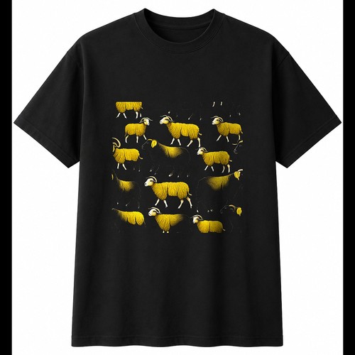 Shirt uomo suffolk pecora - t-shirt,