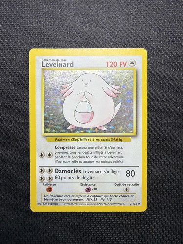 Carte pokémon leveinard - carte,