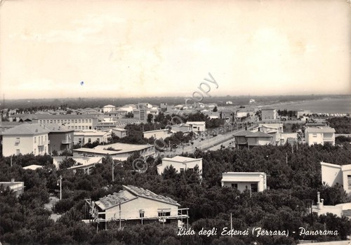 Cartolina lido degli estensi - cartolina,