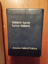 Dizionario Turco - Italiano / Italiano - Turco. Vallardi. Mini - Tascabile.